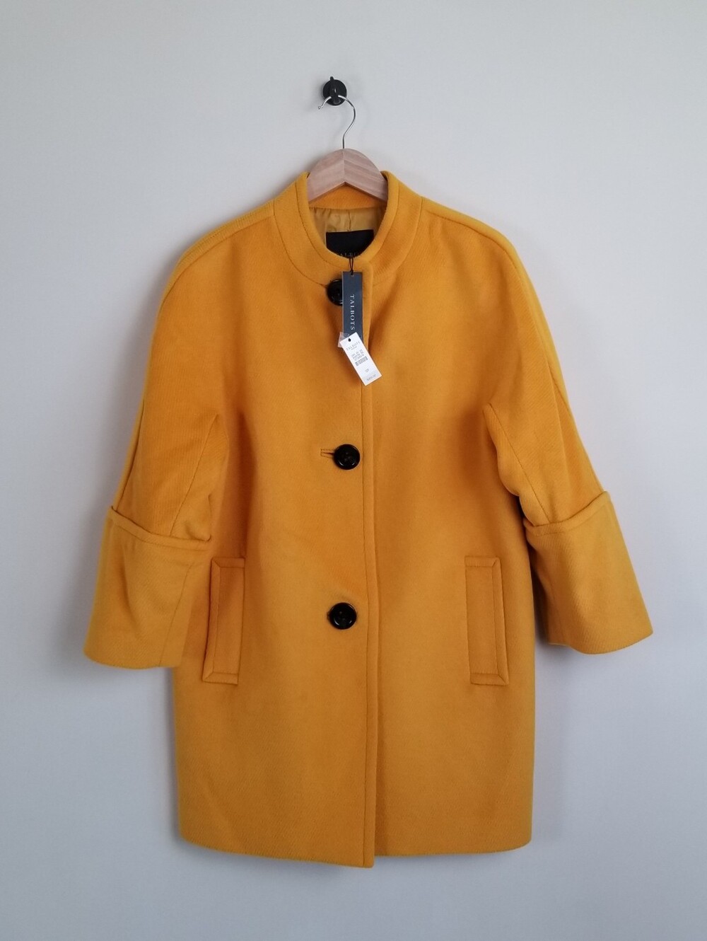 Talbots Wool Blend Coat NWT Size 12P